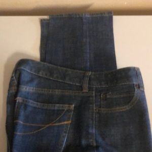Gap curvy straight jeans
